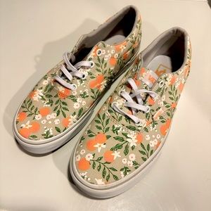 Vans Authentic Sneaker with Cuties/Oranges - Size 9.5